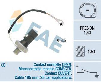 FAE 12895 Датчик давления масла