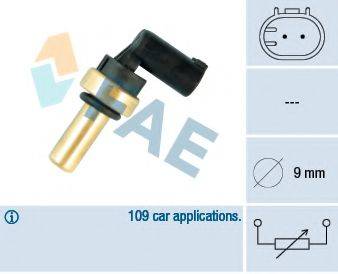 FAE 32705 Датчик, температура охлаждающей жидкости