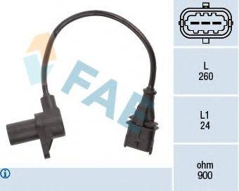 FAE 79197 Датчик, импульс зажигания; Датчик частоты вращения, управление двигателем