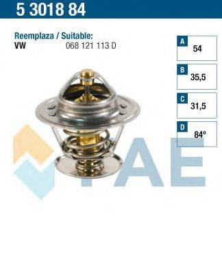 FAE 5301884 Термостат, охлаждающая жидкость