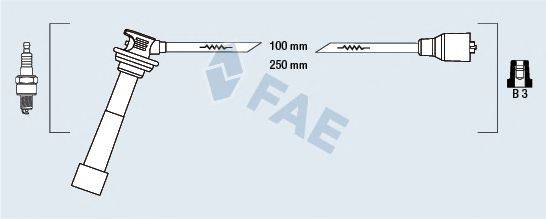 FAE 85806 Комплект проводов зажигания