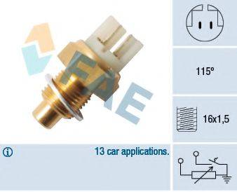 FAE 34280 Датчик, температура охлаждающей жидкости