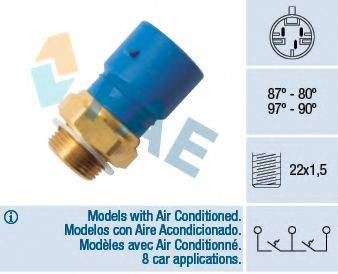 FAE 38245 Термовыключатель, вентилятор радиатора