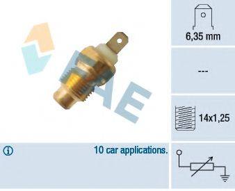 FAE 31450 Датчик, температура охлаждающей жидкости