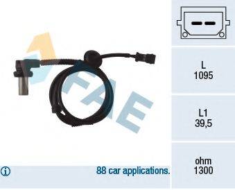 FAE 78062 Датчик, частота вращения колеса