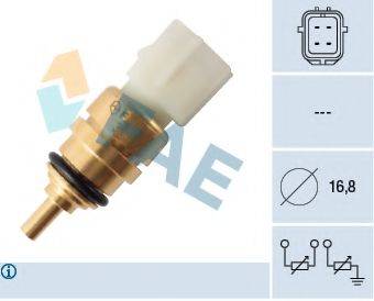 FAE 33357 Датчик, температура охлаждающей жидкости