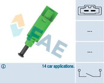 FAE 24774 Выключатель, привод сцепления (Tempomat)