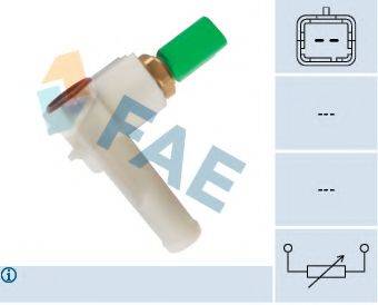 FAE 33701 Датчик, температура охлаждающей жидкости