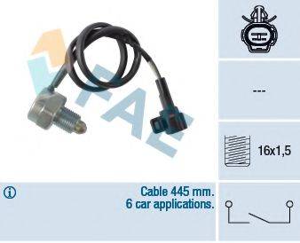 FAE 40843 Выключатель, фара заднего хода