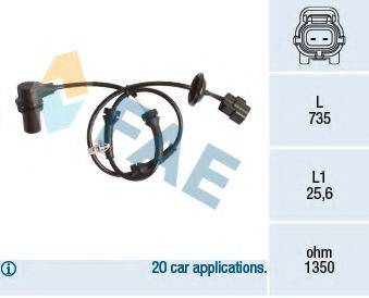 FAE 78148 Датчик, частота вращения колеса