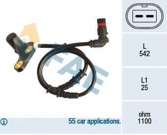 FAE 78190 Датчик, частота вращения колеса