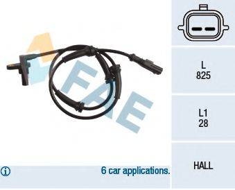 FAE 78221 Датчик, частота вращения колеса