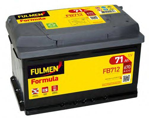 FULMEN FB712 Стартерная аккумуляторная батарея; Стартерная аккумуляторная батарея