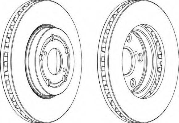 NECTO WN755 Тормозной диск