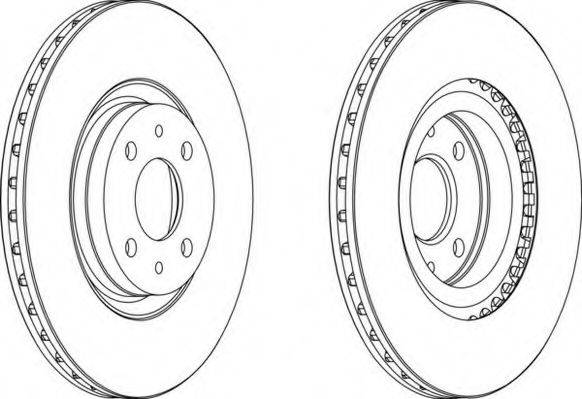 NECTO WN508 Тормозной диск