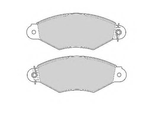 NECTO FD6733N Комплект тормозных колодок, дисковый тормоз