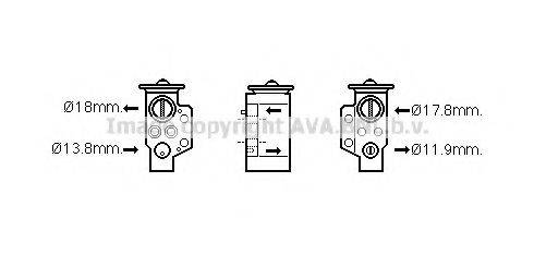 AVA QUALITY COOLING AI1351 Расширительный клапан, кондиционер