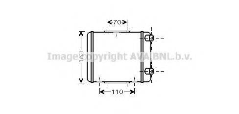 AVA QUALITY COOLING AI2256 Радиатор, охлаждение двигателя