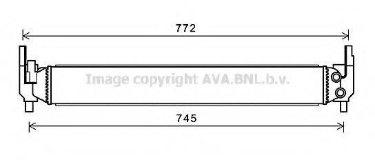 AVA QUALITY COOLING AI2346 Радиатор, охлаждение двигателя