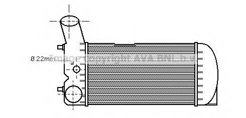 AVA QUALITY COOLING AI4073 Интеркулер