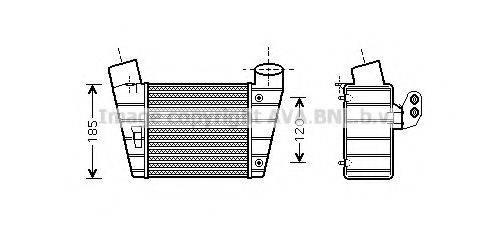 AVA QUALITY COOLING AI4208 Интеркулер