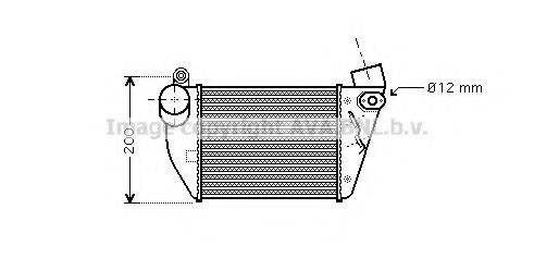 AVA QUALITY COOLING AI4224 Интеркулер