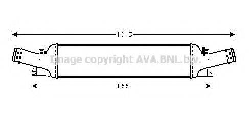 AVA QUALITY COOLING AI4294 Интеркулер