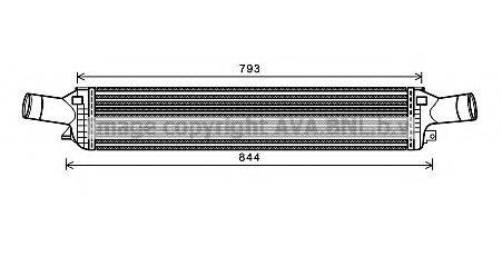 AVA QUALITY COOLING AI4319 Интеркулер