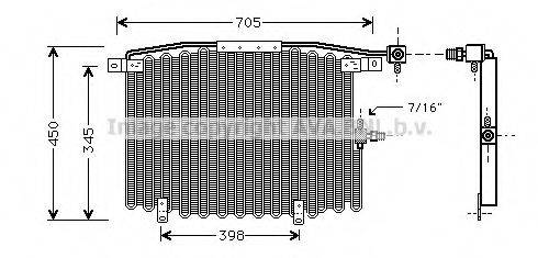 AVA QUALITY COOLING AI5115 Конденсатор, кондиционер