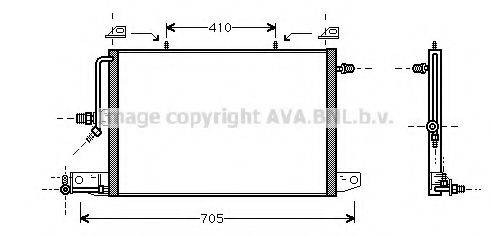 AVA QUALITY COOLING AI5117 Конденсатор, кондиционер