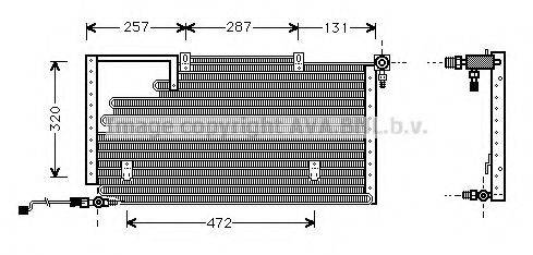 AVA QUALITY COOLING AI5138 Конденсатор, кондиционер