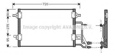 AVA QUALITY COOLING AI5140 Конденсатор, кондиционер