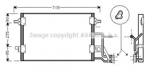 AVA QUALITY COOLING AI5173 Конденсатор, кондиционер