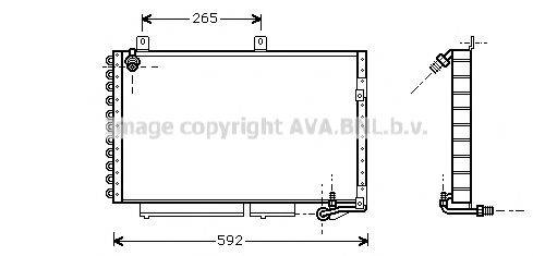 AVA QUALITY COOLING AI5184 Конденсатор, кондиционер