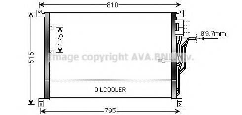 AVA QUALITY COOLING AI5301 Конденсатор, кондиционер