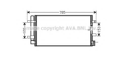 AVA QUALITY COOLING AI5360D Конденсатор, кондиционер