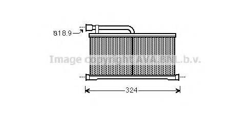 AVA QUALITY COOLING AI6296 Теплообменник, отопление салона