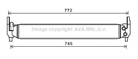 AVA QUALITY COOLING AIA2346 Радиатор, охлаждение двигателя