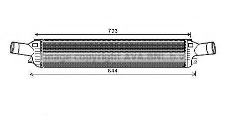 AVA QUALITY COOLING AIA4319 Интеркулер