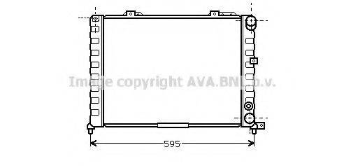AVA QUALITY COOLING AL2047 Радиатор, охлаждение двигателя