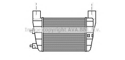AVA QUALITY COOLING AL4040 Интеркулер