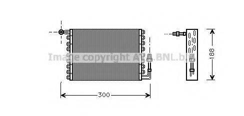 AVA QUALITY COOLING AL5058 Конденсатор, кондиционер