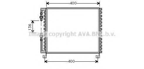 AVA QUALITY COOLING AL5059 Конденсатор, кондиционер