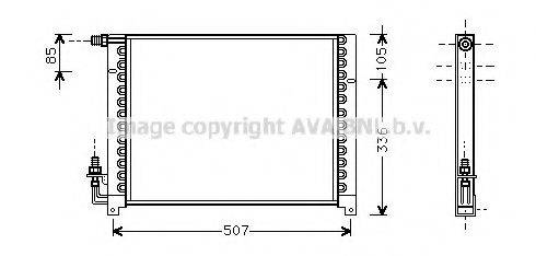 AVA QUALITY COOLING AL5061 Конденсатор, кондиционер