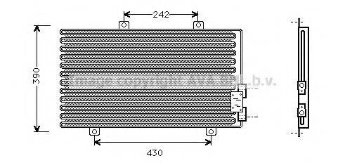 AVA QUALITY COOLING AL5063 Конденсатор, кондиционер