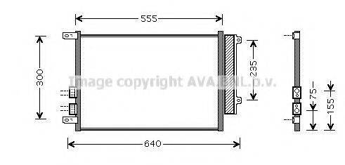 AVA QUALITY COOLING AL5088D Конденсатор, кондиционер