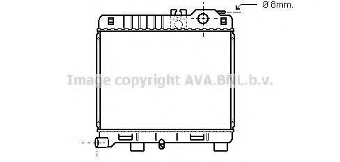 AVA QUALITY COOLING BW2033 Радиатор, охлаждение двигателя