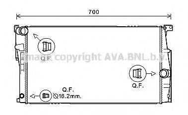 AVA QUALITY COOLING BW2453 Радиатор, охлаждение двигателя