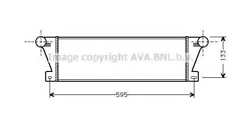 AVA QUALITY COOLING BW4177 Интеркулер
