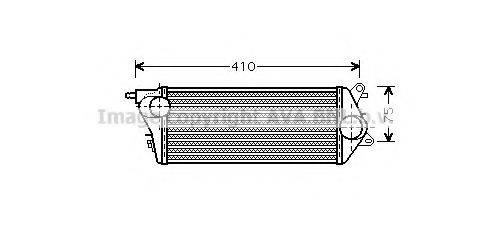 AVA QUALITY COOLING BW4265 Интеркулер